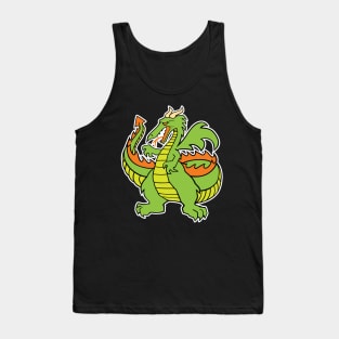 Dr. Steel Dragon Tattoo Full Color Tank Top